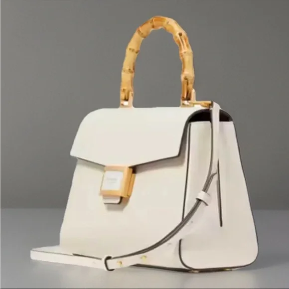 Kate Spade Satchel with Bamboo Handle - Picture 2 of 6